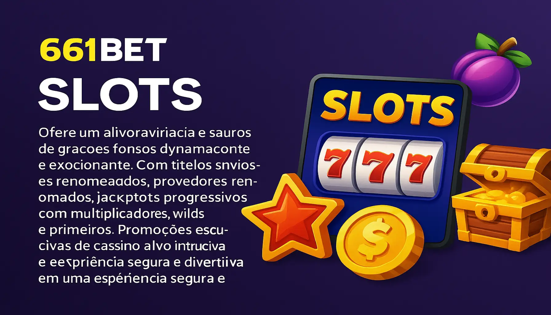Jogos de Slot no Casino Online 661BET
