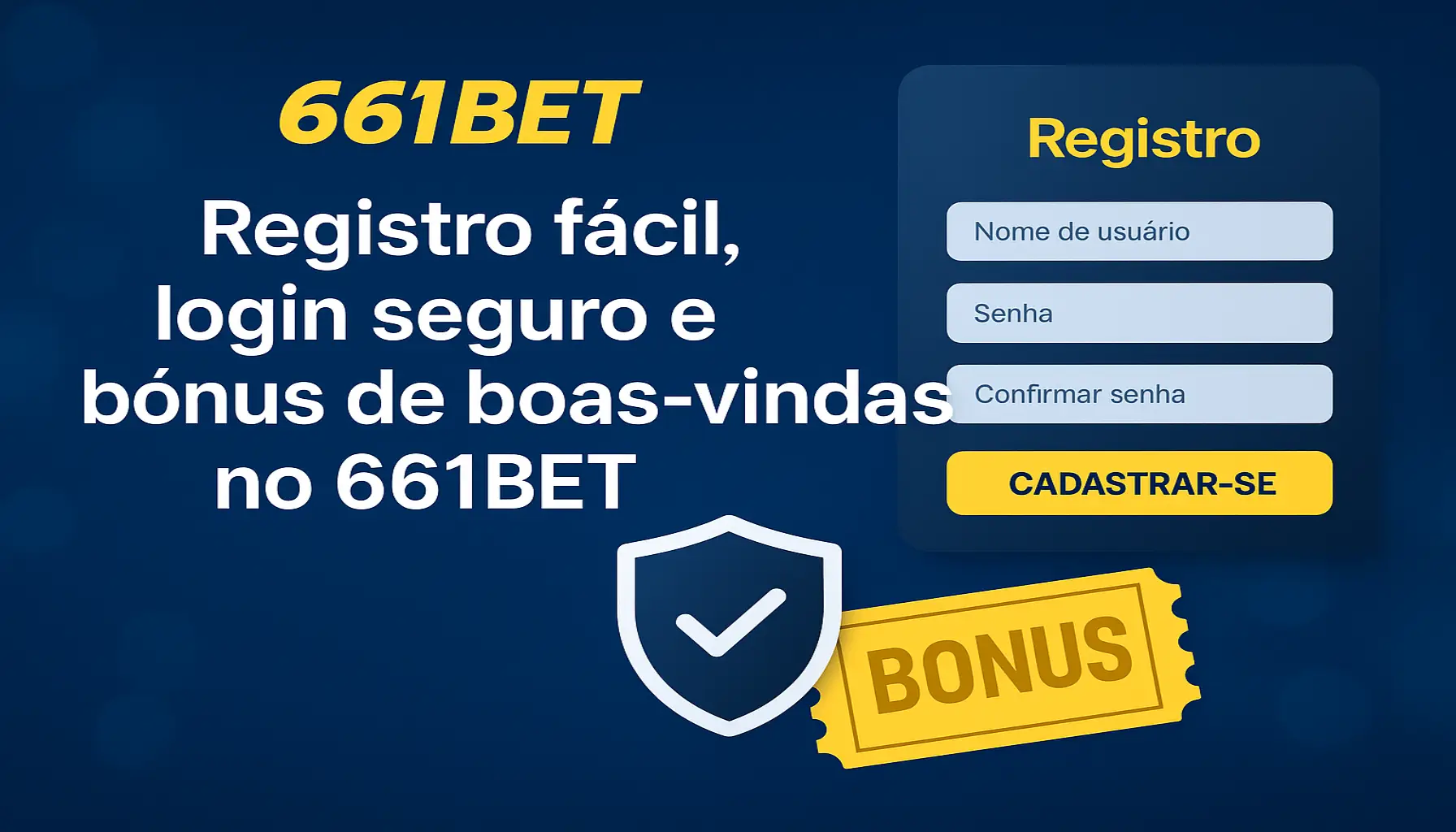 Não Perca tempo, o rRgistro na site 661BET